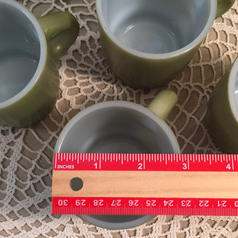 Vintage Fire King Mugs Set Of 4 - Picture 8 of 8